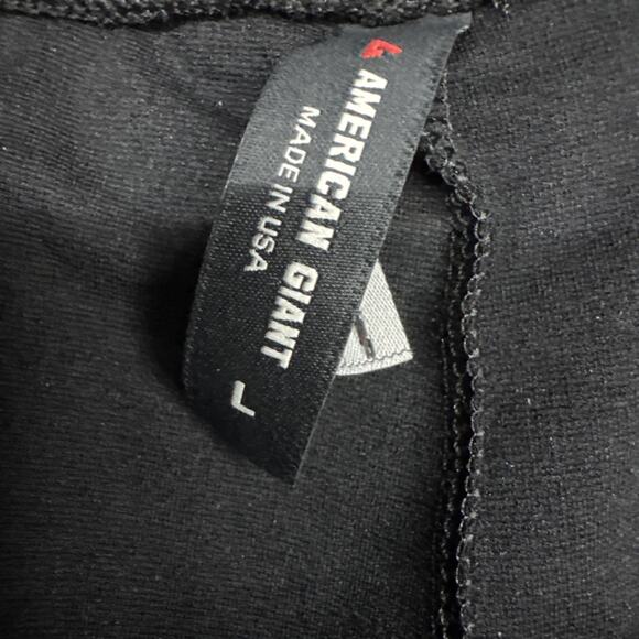 NWOT American Giant Ponte Straight Pants Women’s Size Large Black - Picture 9 of 9